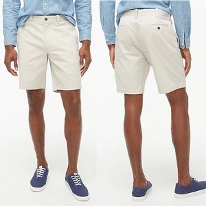J. Crew 9” Gramercy Mercantile Flex Khaki Shorts Size 31